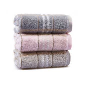 洁丽雅毛巾  纯棉洗脸家用成人   柔软毛巾3条装