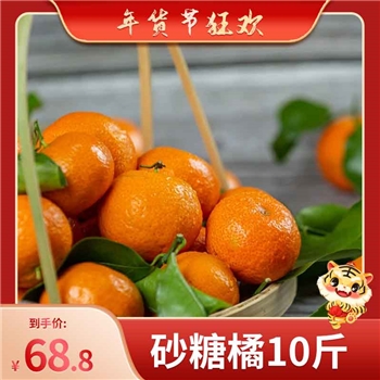 砂糖橘大果10斤装