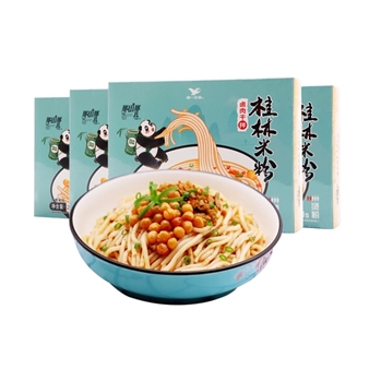桂林米粉卤肉拌粉粗米线270g*4盒方便速食