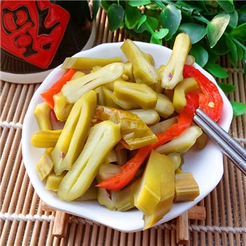 酸辣刀豆新鲜腌制剁辣椒泡菜蔬菜500g