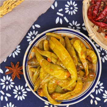 尖椒腌制黄辣椒酱菜 4500g