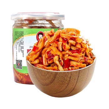 脆椒萝卜干228g*5湖南农家下饭菜开胃酱菜萝卜条香辣罐装咸菜
