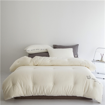 白色冬被加厚2米被芯纯棉空调被全棉春秋被子8斤